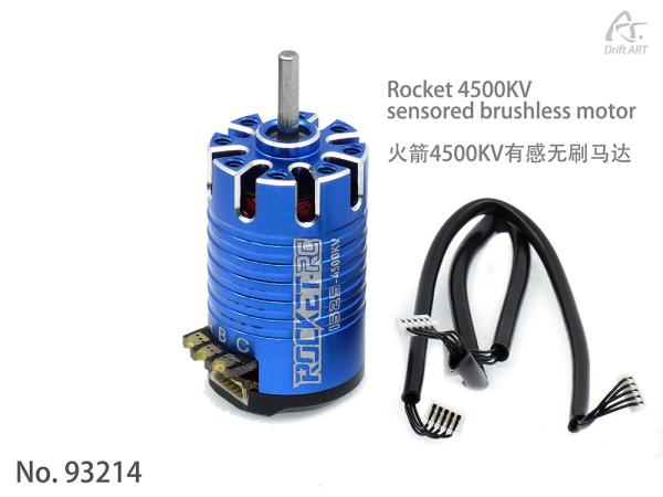 DriftArt 4500kv sensored Brushless Motor (Surpass Rocket)